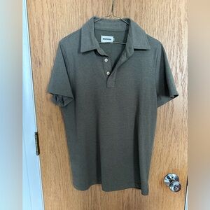 Men's Sage Green Taylor Stitch Heavy Bag Polo